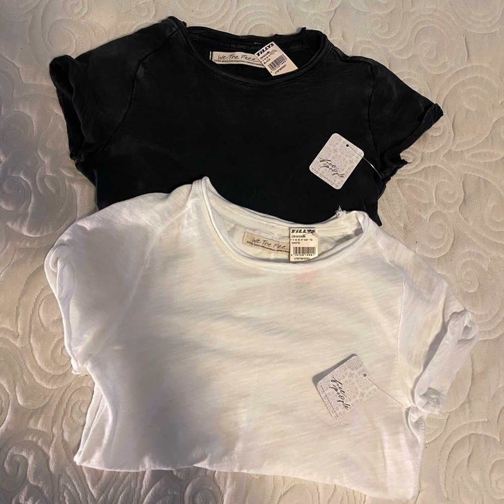Bundle- Free people be my baby tees XS